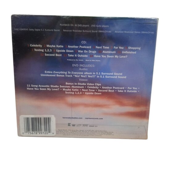 Barenaked Ladies CD DVD Audio Everything To Everyone Album New Sealed - Picture 2 of 5